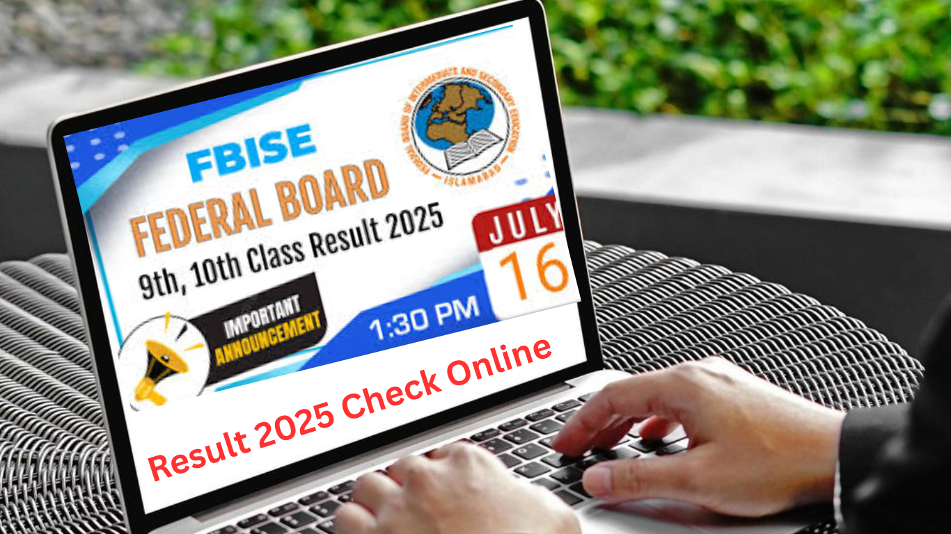 Federal Board 9th Class Result 2025 Examinations Check Online