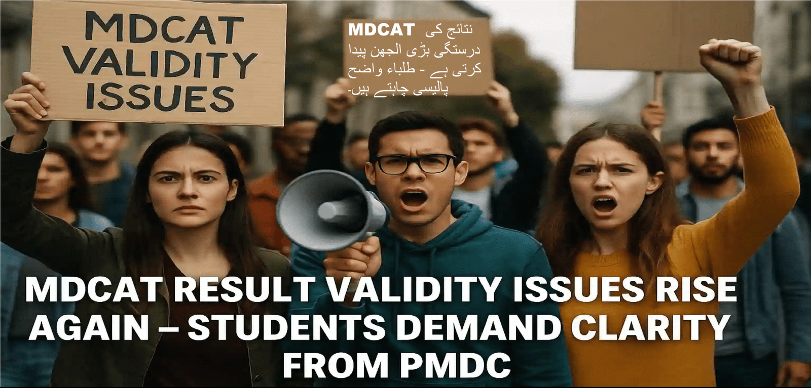 MDCAT Result Validity Creates Big Confusion — Students Want Clear Policy